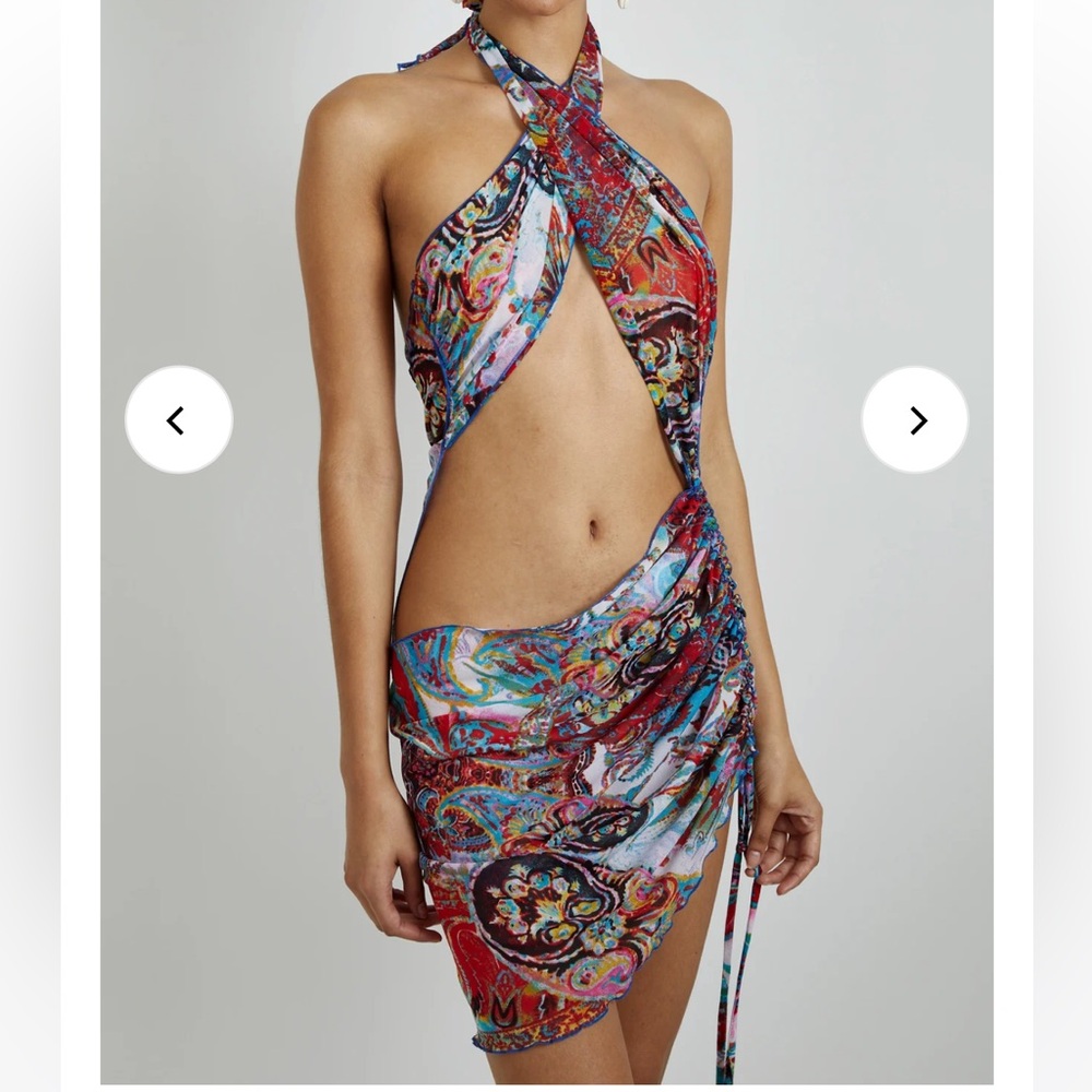 Kim Shui Multicolor Backless Dress